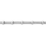 Bracelet Xara Acier Blanc - Bracelets cha&icirc;ne Femme | Histoire d&rsquo;Or