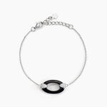 Bracelet Peer Argent Blanc Oxyde De Zirconium - Bracelets Femme | Histoire d&rsquo;Or