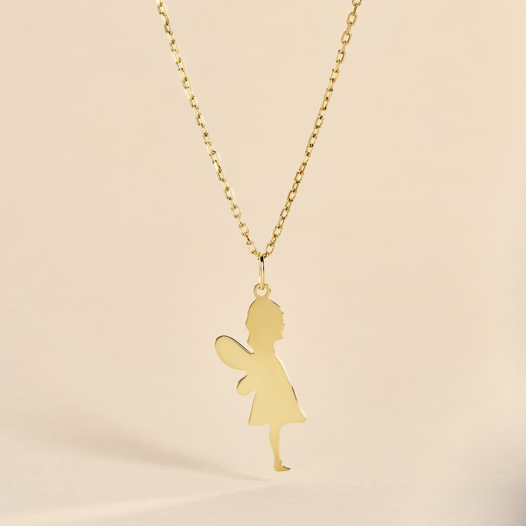 Pendentif Estrellita Ange Or Jaune - Pendentifs Communion Famille | Histoire d’Or