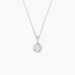 Collier Argent Blanc Zelie Oxyde De Zirconium - Colliers Femme | Histoire d&rsquo;Or