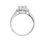 Bague Solitaire Soa Argent Blanc Oxyde De Zirconium - Bagues solitaires Femme | Histoire d&rsquo;Or
