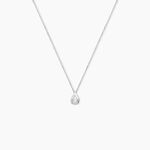 Collier Purete Or Blanc Diamant - Colliers Femme | Histoire d&rsquo;Or