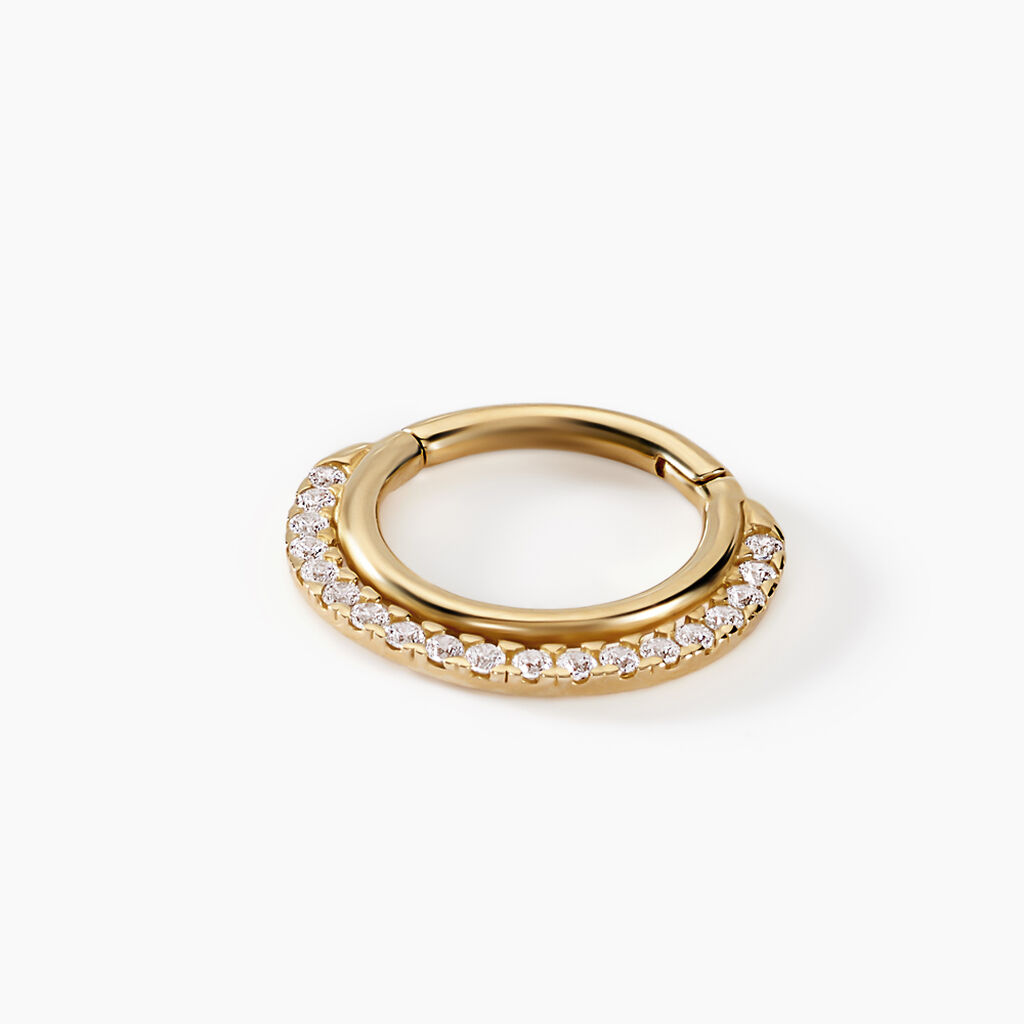 Piercing D'oreille / Nez Unitaire Unitaire Amaranthia Or Jaune Oxyde - Bijoux Femme | Histoire d’Or
