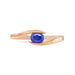 Bague Camilia Or Rose Tanzanite - Bagues solitaires Femme | Histoire d’Or
