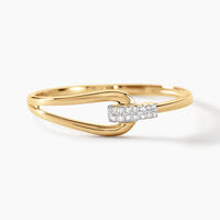 Bague Cyranna Or Jaune Diamant