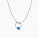 Collier Laelle Argent Blanc Turquoise - Colliers fantaisie Femme | Histoire d’Or
