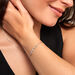Bracelet Declaration Argent Blanc Oxyde De Zirconium