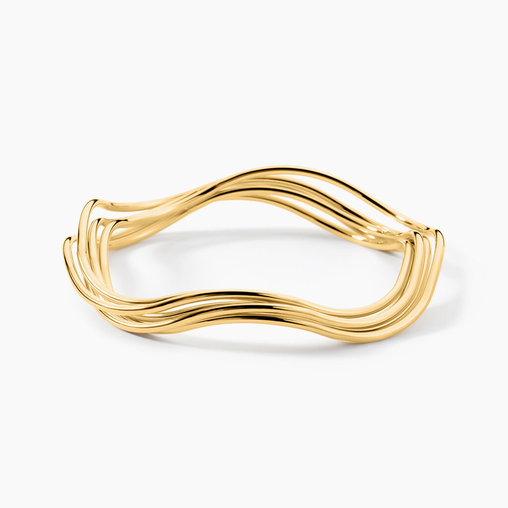 Jonc Goldess Acier Jaune - Bracelets joncs Femme | Histoire d&rsquo;Or