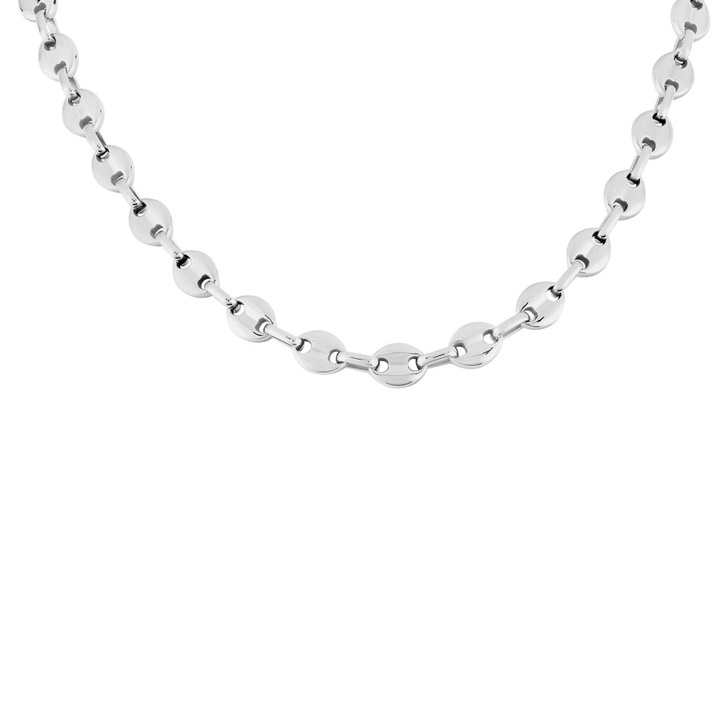 Collier Cadia Acier Blanc - Colliers Homme | Histoire d’Or