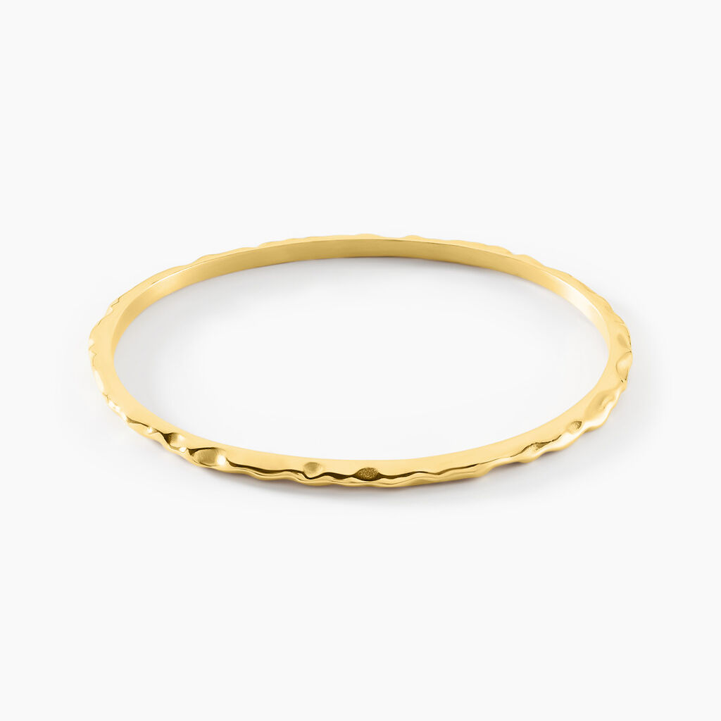 Bracelet Jonc Coimbra Acier Jaune - Bracelets joncs Femme | Histoire d&rsquo;Or
