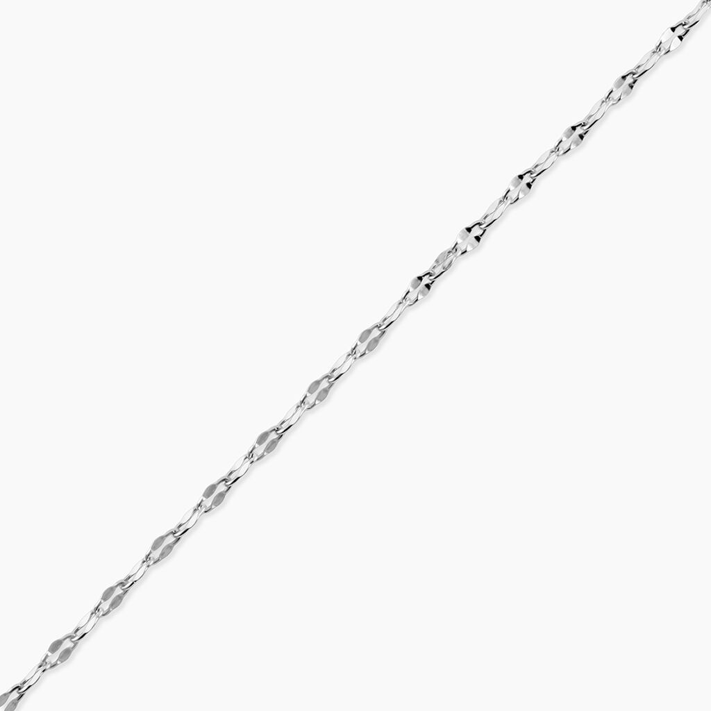 Bracelet Mauricette Acier Blanc - Bijoux sans pierre Femme | Histoire d&rsquo;Or