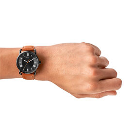 Montre Fossil Copeland Noir - Montres Femme | Histoire d’Or