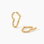 Cr&eacute;oles Roya Or Jaune - Boucles d'oreilles cr&eacute;oles Femme | Histoire d&rsquo;Or