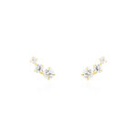 Bijoux D'oreilles Raffaele Or Jaune Oxyde De Zirconium - Ear cuffs Femme | Histoire d&rsquo;Or