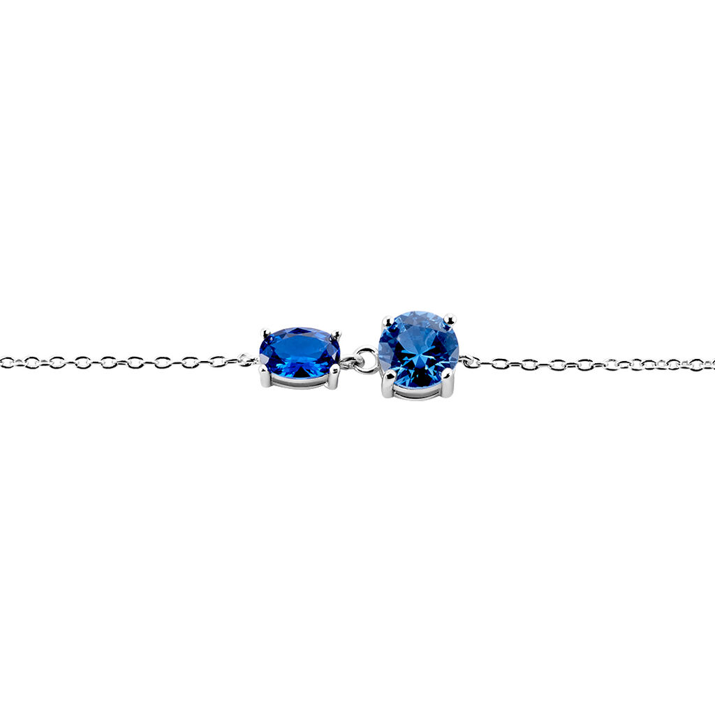 Bracelet Argent Blanc Brenna Oxydes De Zirconium - Bracelets Femme | Histoire d’Or