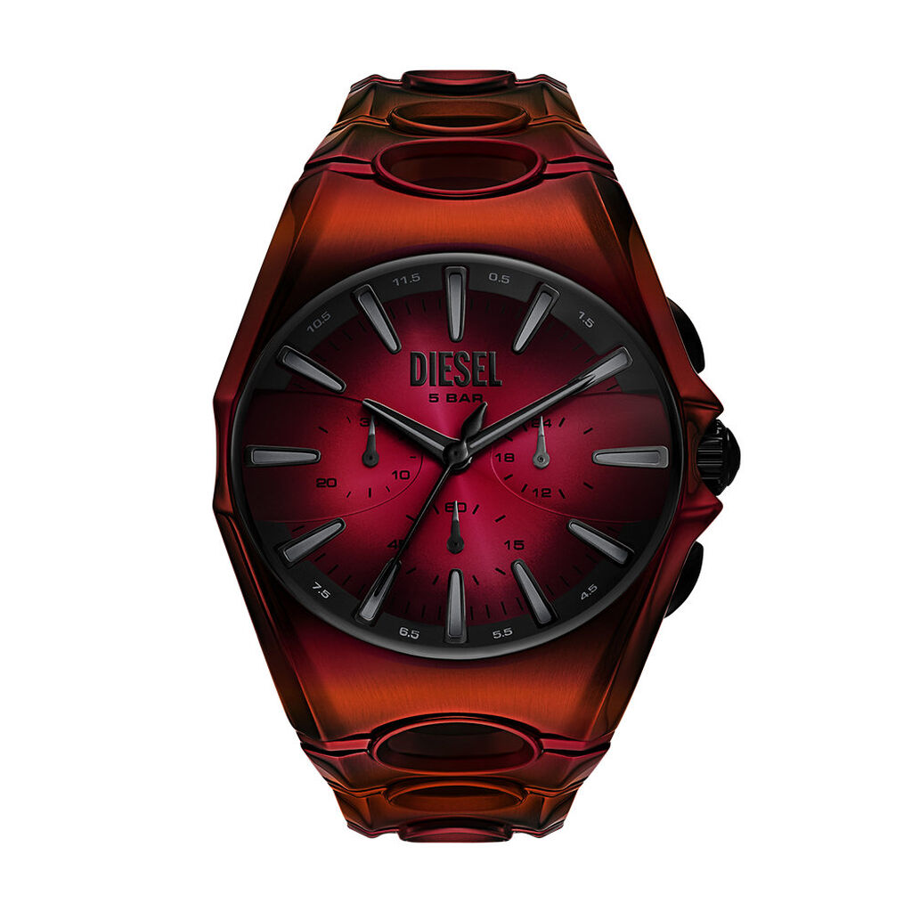 Montre Diesel D-Curve Rouge - Nouveautés Homme | Histoire d’Or