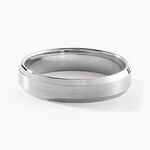 Alliance Berit Palladium Ruban Biseaut&eacute; - Alliances Unisex | Histoire d&rsquo;Or