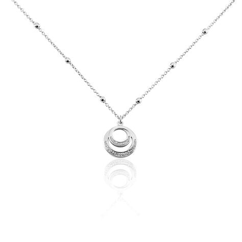 Collier Argent Vibien Glitter - Colliers fantaisie Femme | Histoire d&rsquo;Or