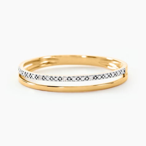 Bague Olena Or Jaune Diamant - Bagues avec pierre Femme | Histoire d’Or