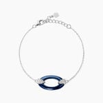 Bracelet Peer Argent Blanc Oxyde De Zirconium - Bracelets Femme | Histoire d&rsquo;Or