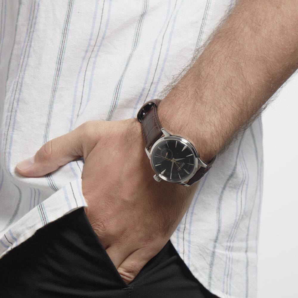 Montres Seiko SSA393J1 Acier Boucle Ardillon Blanc Ronde - HIMHB4M0230 •  Histoire d'Or