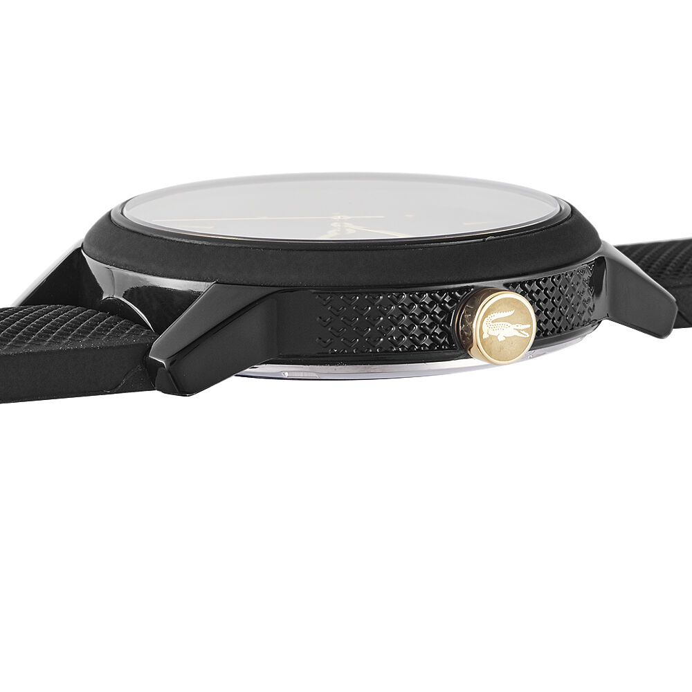 Montres Lacoste 2001064 Autres Boucle Ardillon Noir Ronde - HXMFNQN1520 •  Histoire d'Or