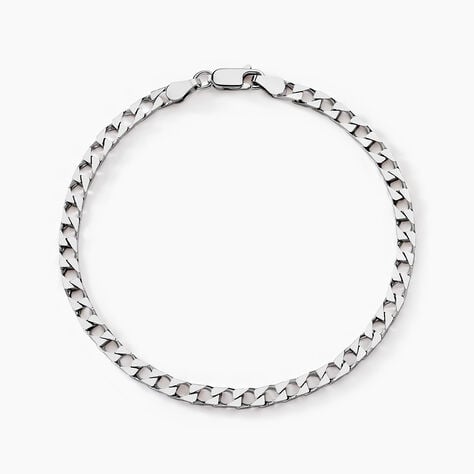 Bracelet Santino Argent Blanc - Bracelets cha&icirc;ne Homme | Histoire d&rsquo;Or