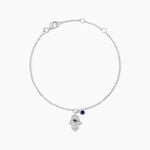 Bracelet Symbolique Argent Blanc Oxyde De Zirconium - Bracelets Femme | Histoire d&rsquo;Or