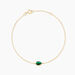 Bracelet Ondée Or Jaune Malachite - Bracelets Femme | Histoire d’Or