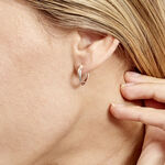 Cr&eacute;oles Maelia Or Bicolore - Boucles d'oreilles cr&eacute;oles Femme | Histoire d&rsquo;Or