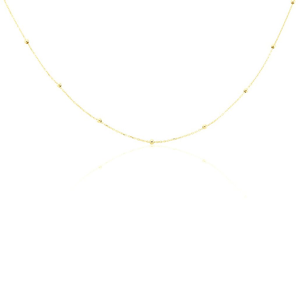 Collier Booker Or Jaune - Colliers Femme | Histoire d’Or