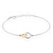 Bracelet Fethi Argent Bicolore - Bracelets fantaisie Femme | Histoire d’Or