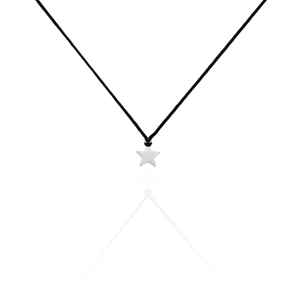 Collier Chris Argent Blanc Oxyde De Zirconium - Colliers fantaisie Femme | Histoire d’Or