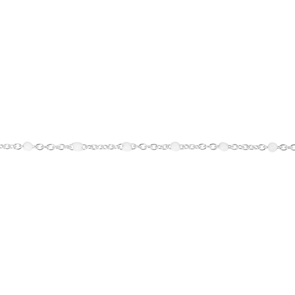 Bracelet Polka Argent Blanc - Bracelets Femme | Histoire d’Or