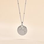 Collier Astr Argent Oxydes De Zirconium - Colliers Zodiaque Femme | Histoire d&rsquo;Or