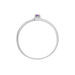 Bague Veroucha Or Blanc Amethyste - Bagues solitaires Femme | Histoire d’Or