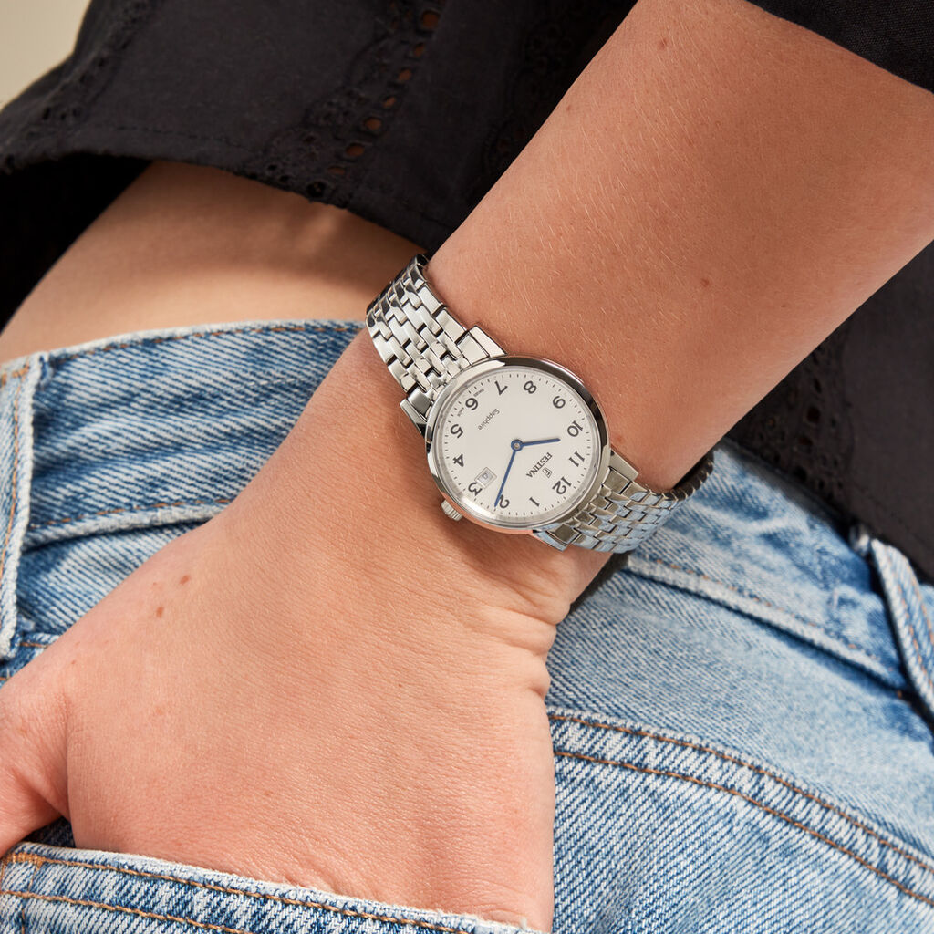 Montre Festina Swiss Made 29 Argenté - Montres suisses Femme | Histoire d’Or