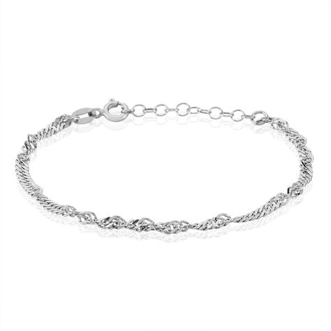 Bracelet Argent Rhodié Niamet - Bracelets Femme | Histoire d’Or