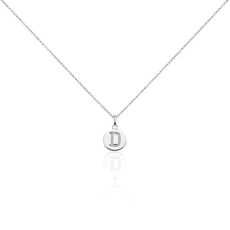 Collier Argent Eugenien Oxydes De Zirconium - Colliers fantaisie Femme | Histoire d’Or