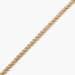 Bracelet Jayna Maille Palmier Or Jaune - Bracelets cha&icirc;ne Femme | Histoire d&rsquo;Or