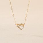 Collier Constancia Or Jaune Oxyde De Zirconium - F&ecirc;te des m&egrave;res Femme | Histoire d&rsquo;Or