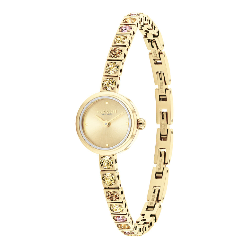 Montre Coach Iris Dor&eacute; - Montres Femme | Histoire d&rsquo;Or