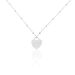Collier Argent Blanc Laurentin - Colliers fantaisie Femme | Histoire d’Or