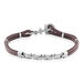 Bracelet Acier Analya Cordon - Bijoux Ancre Homme | Histoire d’Or