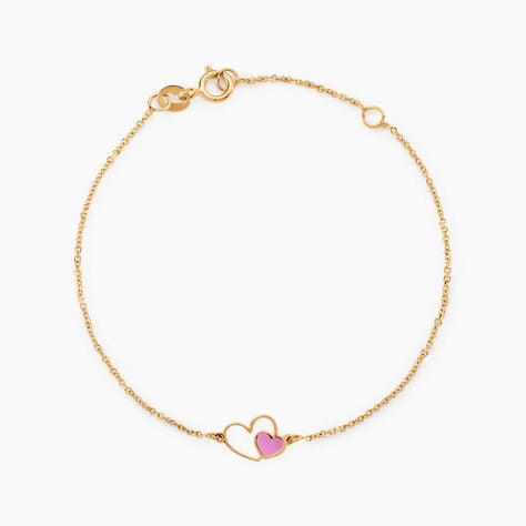 Bracelet Or Jaune Mai Lan Smalto - Bracelets Enfant | Histoire d’Or