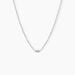 Collier Nexus Argent Blanc Oxyde De Zirconium - Colliers fantaisie Femme | Histoire d&rsquo;Or