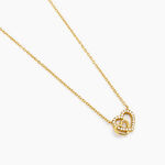 Collier Donatiane Argent Jaune Oxyde De Zirconium - Colliers fantaisie Femme | Histoire d&rsquo;Or