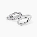 Bague Kali Argent Blanc Oxyde De Zirconium - Bagues avec pierre Femme | Histoire d&rsquo;Or