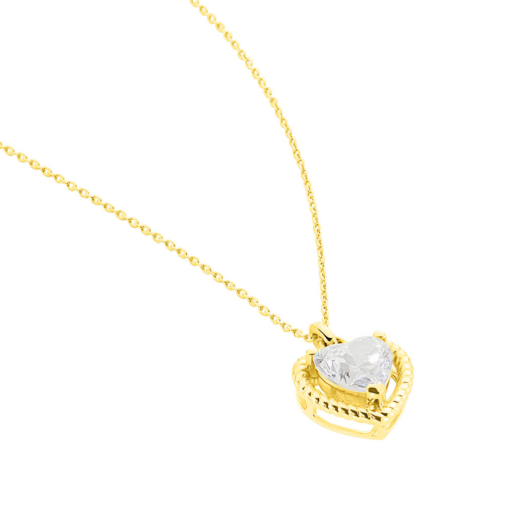Collier Althea Or Jaune Oxyde De Zirconium - Colliers Femme | Histoire d’Or