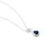 Collier Augusta Or Blanc Topaze Et Oxyde De Zirconium - Colliers Infini Femme | Histoire d’Or